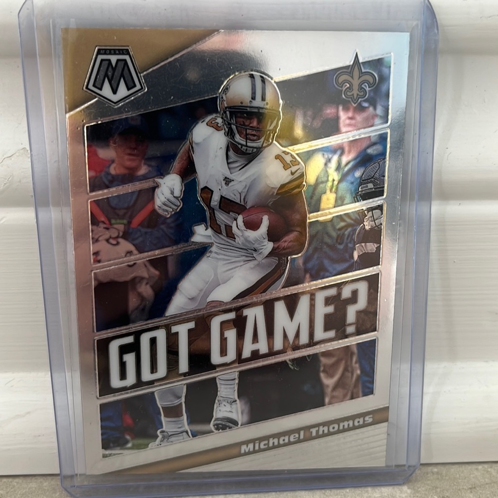 Michael Thomas Mosaic got game New Orleans saints Panini 2020